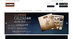 Desktop Screenshot of akubra.com.au